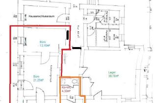 Büro zu mieten in Rudolf-Breitscheid-Str. 58, 15562 Rüdersdorf, Bezugsfreie Gewerbeeinheit für z.B. Praxis/ Büro in Rüdersdorf