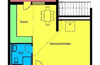 Wohnung mieten in 01328 Dresden, Himmlische und individuelle Dachwohnung mit Balkon - Perfekt für Singles!