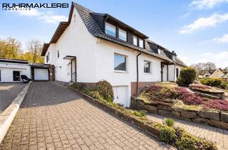 Wohnung kaufen in 58089 Vorhalle, Eigentumswohnung mit Hauscharakter und Einliegerwohnung, Kamin, Garten und Garage in Hagen-Vorhalle!