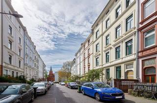 Wohnung kaufen in Berger Straße, 60316 Nordend-Ost, Idyllische 3-Zimmer Wohnung bei der Berger Straße mit Loggia, EBK und großem Tiefgaragenstellplatz