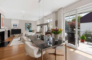 Wohnung kaufen in 65185 Wiesbaden, Stilvolle 3-Zimmer-Wohnung mit Kamin, Klimaanlage, EBK & Stellplatz