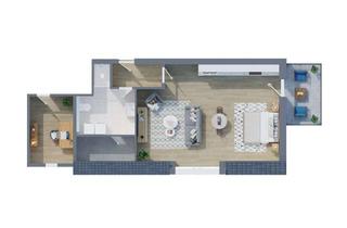 Wohnung mieten in Kammerweg 2a, 23683 Scharbeutz, Barrierearme große 1,5-Zimmer Neubauwohnung im Dachgeschoss in Scharbeutz