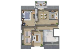 Wohnung mieten in Kammerweg 2a, 23683 Scharbeutz, Barrierearme 4-Zimmer Neubauwohnung im Dachgeschoss in Scharbeutz