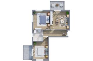 Wohnung mieten in Kammerweg 2a, 23683 Scharbeutz, Barrierearme 3-Zimmer Neubauwohnung im 1.Obergeschoss in Scharbeutz