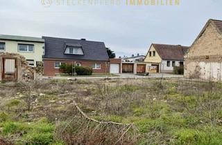 Immobilie kaufen in Breite-Straße, 06408 Ilberstedt, Großzügiges Baugrundstück für Doppelhaus plus Einfamilienhaus in Ilberstedt