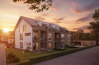 Wohnung kaufen in 72585 Riederich, Neubau-Wohnung OG Rechts Nr 4 mit Balkon inklusive Carport Nr 2 und AAP Nr 3 // Riederich