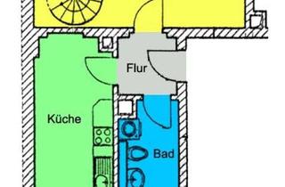 Wohnung kaufen in 01127 Dresden, Für Eigennutzer - Himmlische Dachwohnung über zwei Ebenen! Individuelle Raumaufteilung, Balkon!