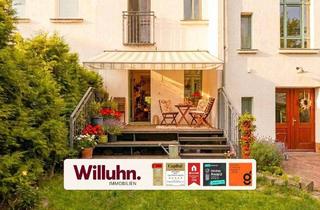 Wohnung kaufen in 04129 Leipzig, Leipzig - Bezugsfrei! 5-Zimmer Maisonette-Gartenwohnung mit Terrasse | 2015 saniert | 2 Bäder | Kamin