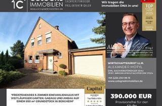 Einfamilienhaus kaufen in 50127 Bergheim, Bergheim - FREISTEHENDES 5-ZIMMER EINFAMILIENHAUS MIT WEITLÄUFIGEM GARTEN IN QUADRATH-ICHENDORF