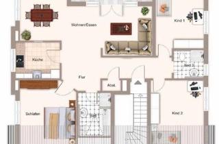 Wohnung kaufen in 64673 Zwingenberg, Zwingenberg - 4 Zimmer DG Wohnung, 2 Bäder, Klima, Garage