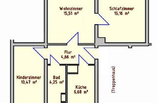 Wohnung kaufen in 07743 Jena, Jena - Eigentumswohnung in schöner Lage - provisionsfrei und bezugsfrei