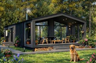 Haus kaufen in 56858 Peterswald-Löffelscheid, Peterswald-Löffelscheid - Modernes Modulhaus (Neubau) zu verkaufen - 65 m² | flexibel