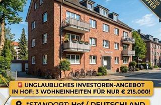 Wohnung kaufen in 95030 Hof, Hof - Mehrfamilienhaus in Hof als Kapitalanlage