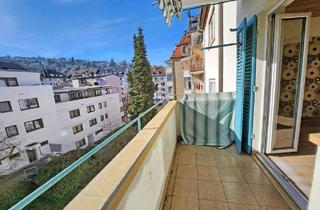 Wohnung kaufen in 70180 Stuttgart, Stuttgart - Attraktiv gelegene 3-Zimmer-Wohnung mit Süd-Balkon und Einzelgarage