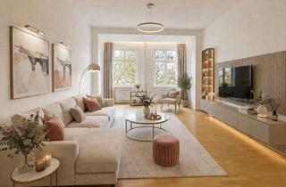 Wohnung kaufen in Petersburger Platz, 10249 Friedrichshain, Attraktive 3-Zimmer Altbauwohnung mit offener Wohnküche und Balkon -Friedrichshain-
