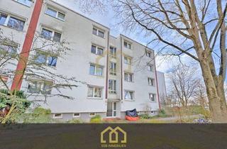 Wohnung kaufen in 28259 Kirchhuchting, Solide Kapitalanlage (7% Rendite): Vermietete 3-Zimmer-Wohnung + Balkon in ruhiger Lage (Erbpacht)