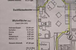 Wohnung kaufen in 61130 Nidderau, Von privat - Charmante 2-Zimmer Dachgeschosswohnung in Nidderau