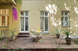 Wohnung kaufen in Bänschstraße 29, 10247 Friedrichshain, Sanierte Gartenwohnung mit 2 Bädern in bester Lage Friedrichshains