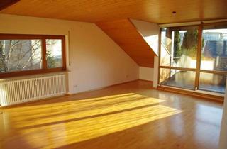 Wohnung mieten in 79100 Wiehre, Dachgeschosswohnung mit idyllischem Balkon und Blick auf Freiburg und Umgebung