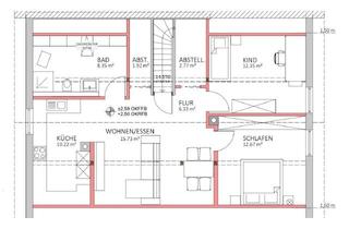 Wohnung mieten in Am Wiesenrain 17, 35708 Haiger, Helle 3-Zimmer Dachgeschoss- Wohnung mit 72 m² in Haiger
