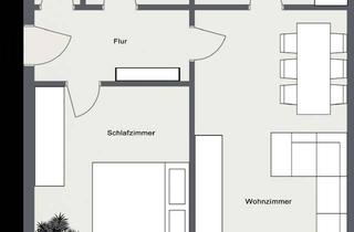 Wohnung mieten in Erlautal 14, 94130 Obernzell, Attraktive 2-Zimmer-Wohnung in Obernzell