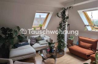Tauschwohnungen in 04277 Connewitz, Tauschwohnung: Helle 2 Raum DG Wohnung mit uneinsehbarem Balkon