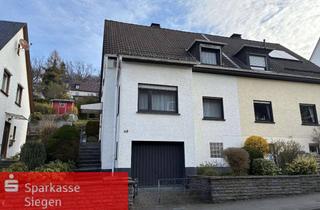 Doppelhaushälfte kaufen in 57074 Siegen, Gepflegte Doppelhaushälfte in schöner, zentrumsnaher Wohnlage