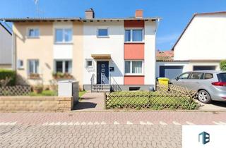 Doppelhaushälfte kaufen in 55543 Bad Kreuznach, Doppelhaushälfte mit Garten, überdachter Terrasse, Balkon und Garage in beliebter Wohnlage