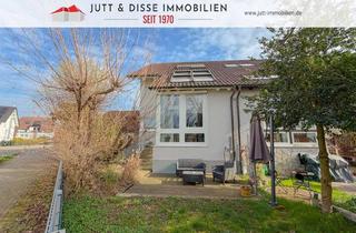 Doppelhaushälfte kaufen in 76456 Kuppenheim, Gepflegte Doppelhaushälfte mit Wintergarten, Kamin u. Garage in Kuppenheim