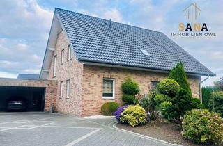 Einfamilienhaus kaufen in 49328 Melle, Charmantes Klinker-Einfamilienhaus mit Doppelgarage in Melle-Bennien