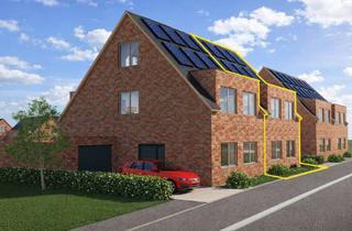 Doppelhaushälfte kaufen in 46395 Bocholt, Doppelhaushälfte mit Garage im hochwertigen Rohbau – Bocholt-Mussum