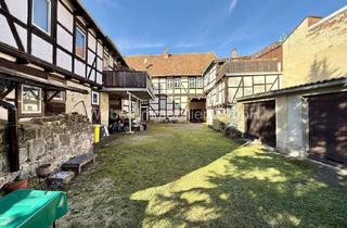 Haus kaufen in Gröpern 24, 06484 Quedlinburg, ***IDEEN WARTEN AUF UMSETZUNG, DREISEITENHOF MITTEN IN QUEDLINBURG***