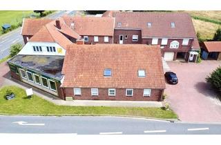 Anlageobjekt in 26446 Friedeburg, Historisches Anwesen mit Hotel, Restaurant, Saalbetrieb und Wohnungen auf 4.450 m² Grundstück