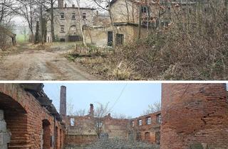 Grundstück zu kaufen in 01665 Triebischtal, Großes Grundstück mit unsanierten Bestand zwischen Dresden u. Meißen in ruhiger Lage