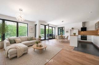 Wohnung kaufen in 63069 Lauterborn, NEUBAU-FEELING MIT EIGENEM TRAUM-GARTEN! - Luxuriöse 2-Zimmer-Wohnung im Buchrain