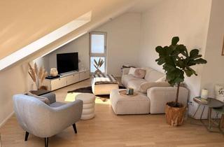 Wohnung mieten in Fabrikstraße 12, 72581 Dettingen, Exklusive, neuwertige 3-Zimmer-Dachgeschoßwohnung mit gehobener Ausstattung, Möbel optional verfügb.