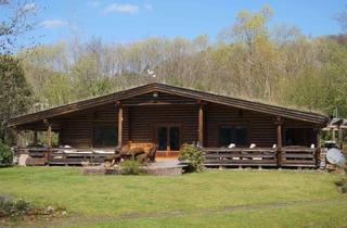 Haus kaufen in 67714 Waldfischbach-Burgalben, Exklusives Holzblockhaus mit Gästehaus und 8.000qm Grundstück