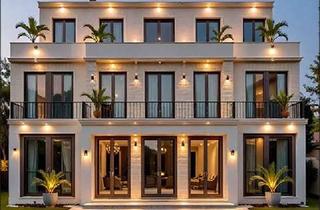 Grundstück zu kaufen in 14476 Groß Glienicke, 827,- pro QM- SONNIGES CA. 2.900 QM HANGGRUNDSTÜCK AM WASSER für Neubau-Villa mit 600 qm Wohnfläche