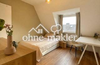 Wohnung mieten in Lübecker Straße 12, 44135 Dortmund, Voll möbliertes WG-Zimmer mit eigenem Bad - All-Inclusive - Kaiserviertel