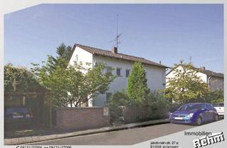 Haus kaufen in 91056 Erlangen, 2 Fam.-Haus + ELW und kl. Nebengeb. mit APP