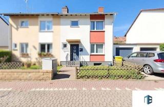 Doppelhaushälfte kaufen in 55543 Bad Kreuznach, Bad Kreuznach - Doppelhaushälfte mit Garten, überdachter Terrasse, Balkon und Garage in beliebter Wohnlage