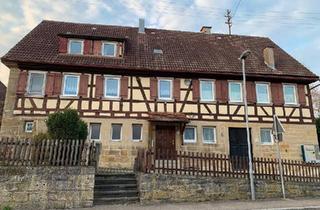 Bauernhaus kaufen in 74585 Rot am See, Rot am See - Historisches geräumiges Bauernhaus mit Stall und Scheune