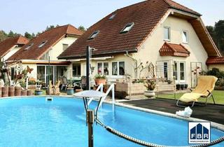 Einfamilienhaus kaufen in 15754 Heidesee, Heidesee / Friedersdorf - Wohnen wie Gott in Frankreich - schmuckes Eigenheim mit Pool und vielen Extras