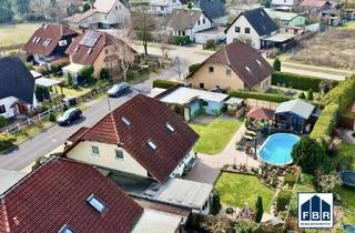 Einfamilienhaus kaufen in 15754 Heidesee, Heidesee / Friedersdorf - Familienparadies! Komfortables Eigenheim mit Gartenpool und weiteren Extras