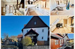 Haus kaufen in 34295 Edermünde, Edermünde - Ihr eigenes Wohnparadies! Naturnahes Fachwerk-Ensemble mit 4 Wohneinheiten in Edermünde-Holzh.