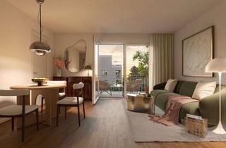 Wohnung kaufen in Am Schäferanger 2-12, 85764 Oberschleißheim, FRÜHSOMMER-SPECIAL: Gut geschnittene 2-Zimmer-Wohnung mit Loggia