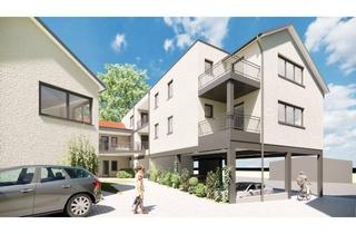 Wohnung kaufen in 63846 Laufach, Neubau! 3-Zimmerwohnung mit Balkon u. PV-Anlage u. überdachtem Abstellplatz