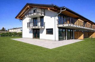 Wohnung kaufen in 82362 Weilheim, exklusive Gartenwohnung mit 3,5 Zimmern in KFW 55 Ausführung mit Hobbyraum in Weilheim