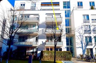 Wohnung kaufen in Marlene-Dietrich-Str. 59, 80636 München, Neuhausen, repräsentatives 2 Zi.-Domizil in exklusivem Bauhaus-Ensemble, im Arnulfpark