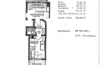 Wohnung kaufen in Murrhardter Straße 56, 73642 Welzheim, Gepflegte 1-Zimmer-Wohnung mit Terrasse